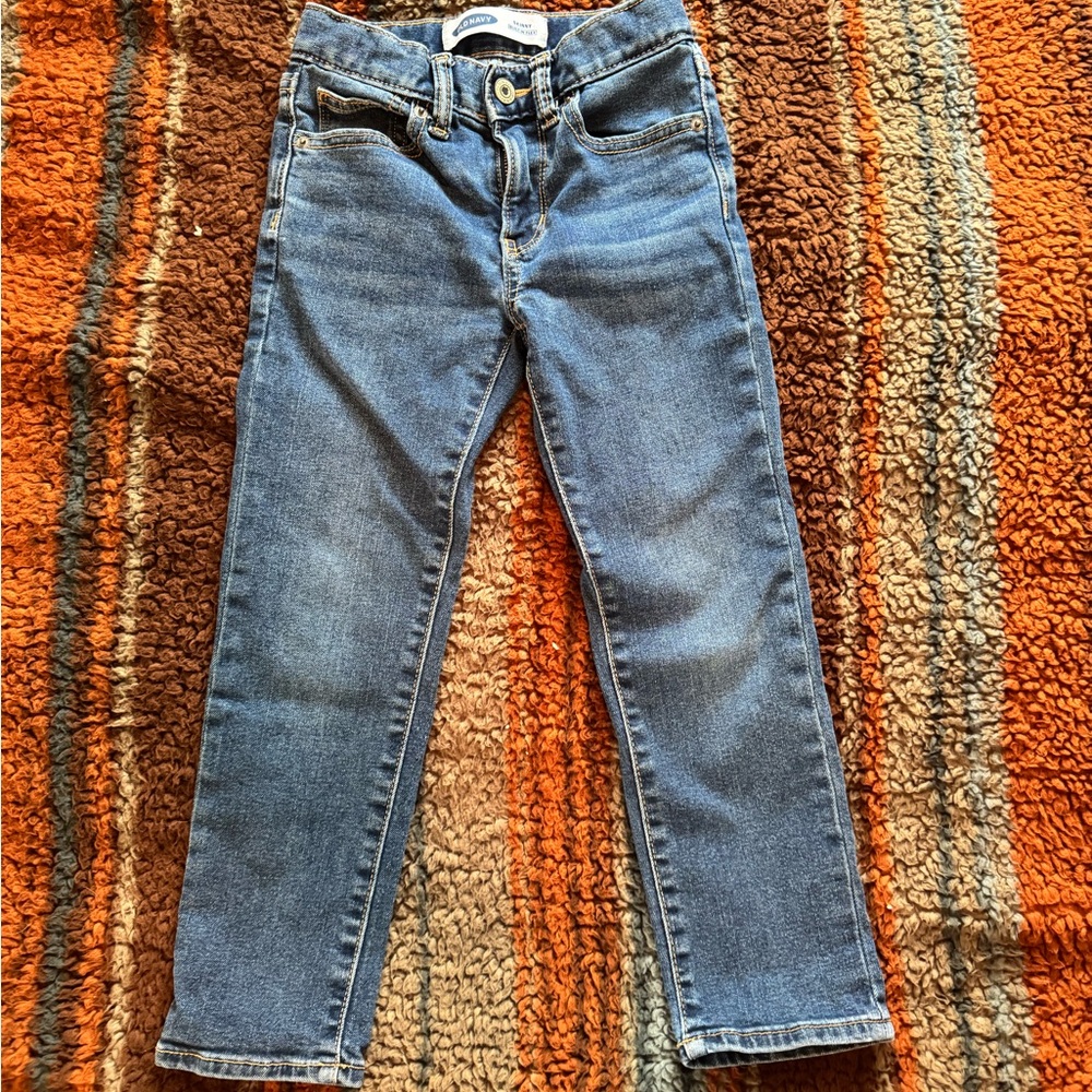 Kids Old Navy Dark Blue Skinny Jeans